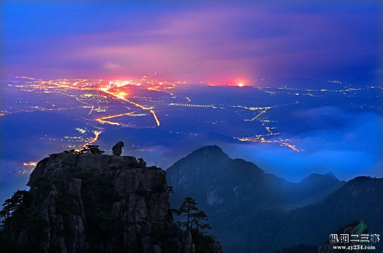 傍晚黄山.jpg