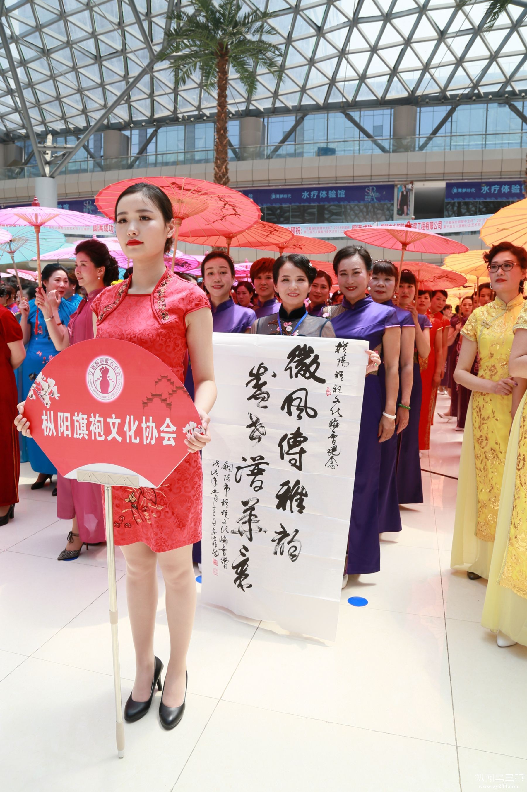 枞阳旗袍协会队风采录1