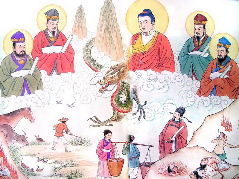 西方极乐世界图