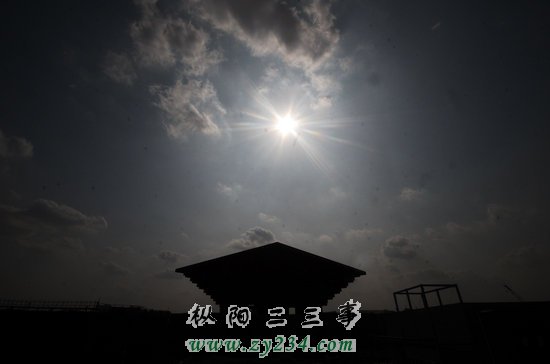 第一次看到夜景中国馆