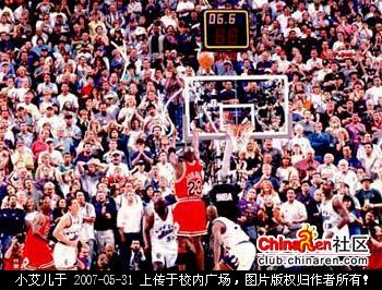 乔丹——９０年代是属于他的。２３号也是属于他的.