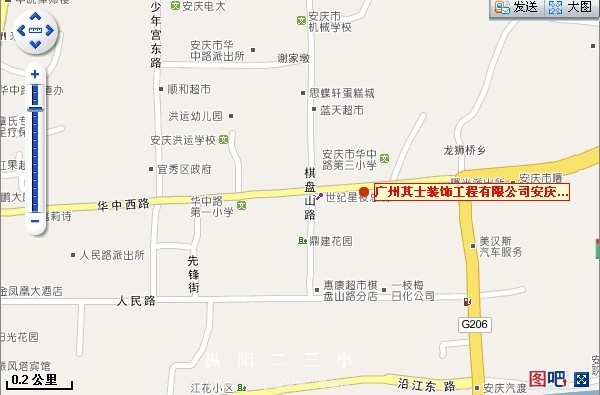 公司地址示意图