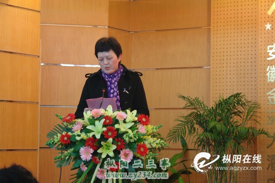 县委常委、常务副县长占聆娜通报全县2010年经济社会发展情况和“十二五”规划构想
