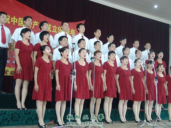 耦山镇代表团：