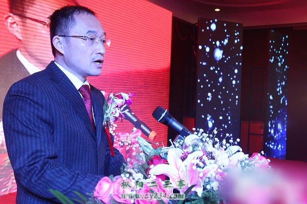 县长何谦致辞